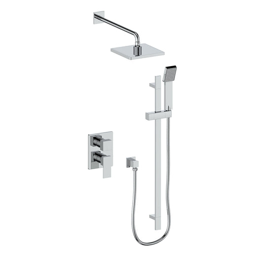 Vogt Kapfenberg 2-Way PB Shower Kit Trim TM.AP.210.210 in Polished Chrome