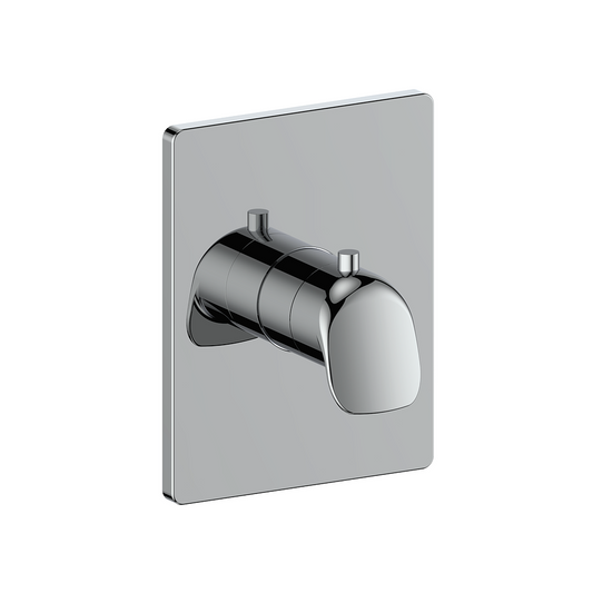 Vogt Antau Trim for 3/4" Thermostatic Valve in Polished Chrome - TM.AU.140.CC