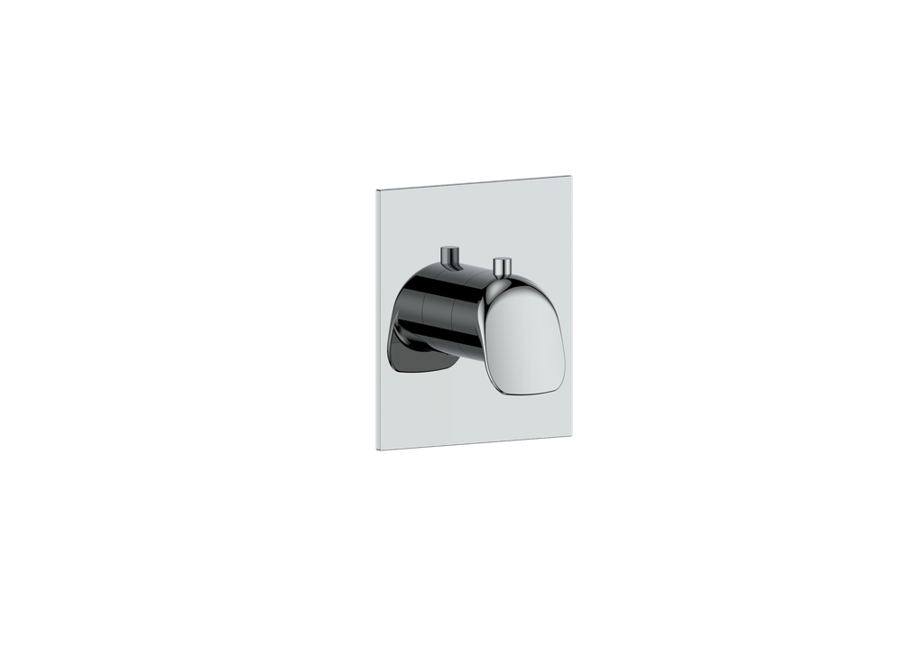 Vogt Antau Trim for 3/4" High-Flow Thermostatic Valve in Polished Chrome - TM.AU.150