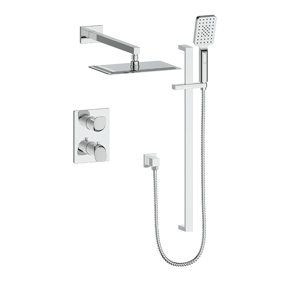 Vogt Antau Trim for 2-Way Thermostatic Shower System in Polished Chrome - TM.AU.220.210.CC