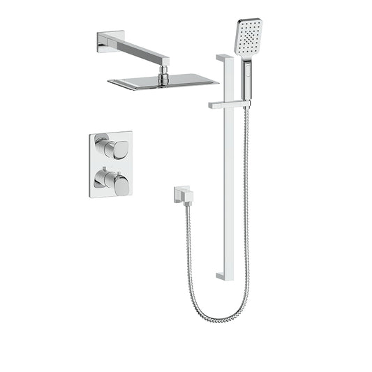 Vogt Antau Trim for 2-Way Thermostatic Shower System in Polished Chrome - TM.AU.220.210.CC