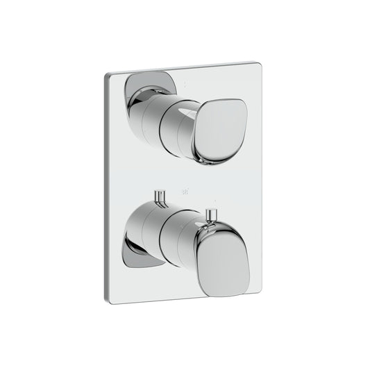 Vogt Antau Trim for 2-Way Thermostatic Valve in Polished Chrome - TM.AU.220.CC