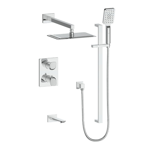 Vogt Antau Trim for 3-Way Thermostatic Shower System in Polished Chrome - TM.AU.320.310.CC