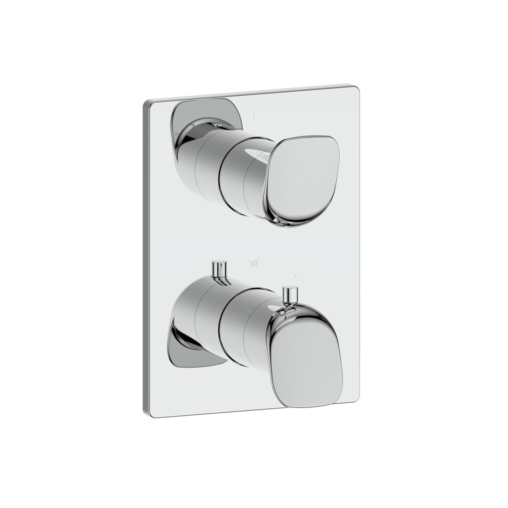 Vogt Antau Trim for 3-Way Thermostatic Valve in Polished Chrome - TM.AU.320.CC