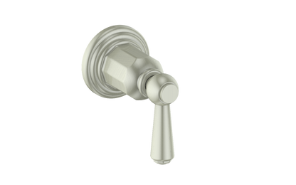 Vogt Carinthia On/Off Volume Control Valve Trim in Brushed Nickel with Round Handle – TM.C1.01.BN
