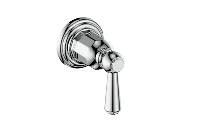 Vogt Carinthia On/Off Volume Control Valve Trim in Polished Chrome with Round Handle – TM.C1.01.CC