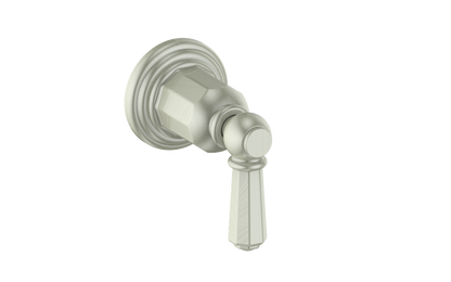 Vogt Carinthia On/Off Volume Control Valve Trim in Brushed Nickel with Octagonal Handle – TM.C2.01.BN