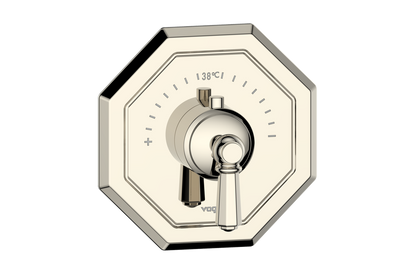 Vogt Carinthia 3/4" High-Flow Thermostatic Valve Trim in Polished Nickel with Octagonal Handle – TM.C2.150.PN