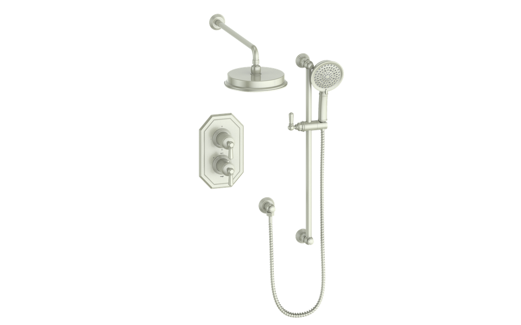 Vogt Carinthia Système de douche thermostatique 2 voies, garniture seulement - TM.CX.220.210