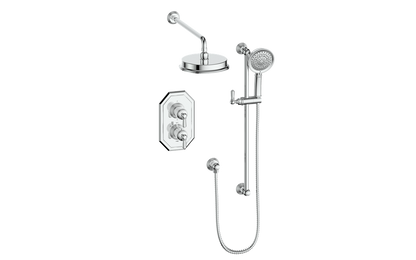 Vogt Carinthia Système de douche thermostatique 2 voies, garniture seulement - TM.CX.220.210