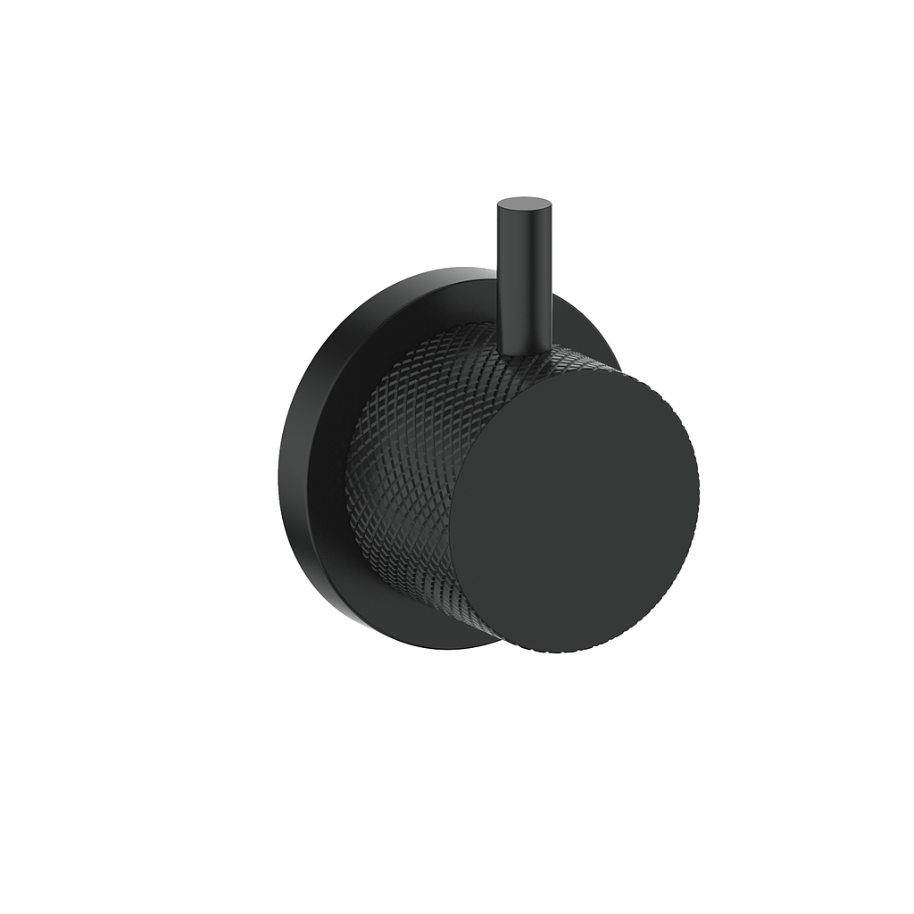 Vogt Drava Trim for 3/4" Volume Control in Matte Black - TM.DA.01.MB