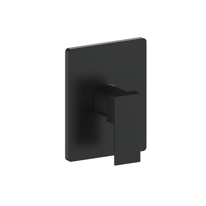 Vogt Kapfenberg Trim for 1-Way Pressure Balance Valve TM.KG.110 in Matte Black