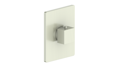 Vogt Kapfenberg Trim for 3/4-inch Thermostatic Valve TM.KG.140 in Brushed Nickel