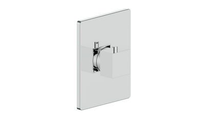 Vogt Kapfenberg Trim for 3/4-inch Thermostatic Valve TM.KG.140 in Polished Chrome