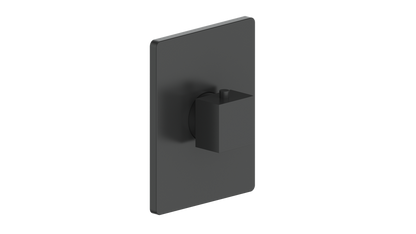 Vogt Kapfenberg Trim for 3/4-inch Thermostatic Valve TM.KG.140 in Matte Black