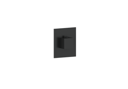 Vogt Kapfenberg Trim for 3/4-inch High-Flow Thermostatic Valve TM.KG.150 in Matte Black
