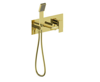 Vogt Kapfenberg Trim for Wall Mount Tub Filler TM.KG.2200 in Brushed Gold