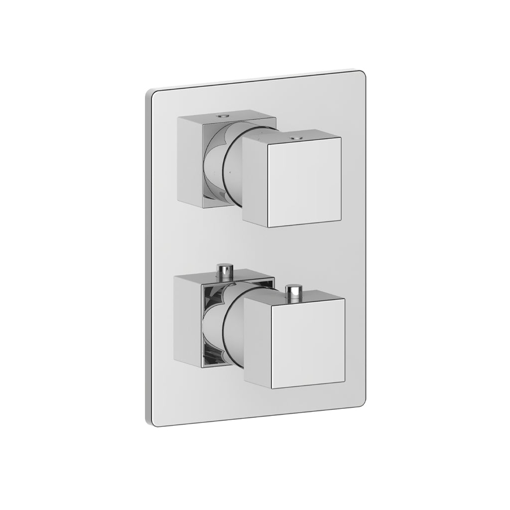 Vogt Kapfenberg Trim for 3-Way Thermostatic Valve TM.KG.320 in Polished Chrome