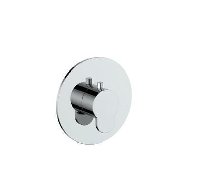 Vogt Lusten Trim for 3/4" High-Flow Thermostatic Valve in Polished Chrome - TM.LN.150
