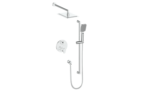 Vogt Lusten Trim for 2-Way Pressure Balance Shower Kit in Polished Chrome - TM.LN.210.210