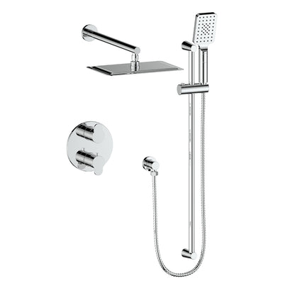 Vogt Lusten Trim for 2-Way Thermostatic Shower Kit in Polished Chrome - TM.LN.220.210