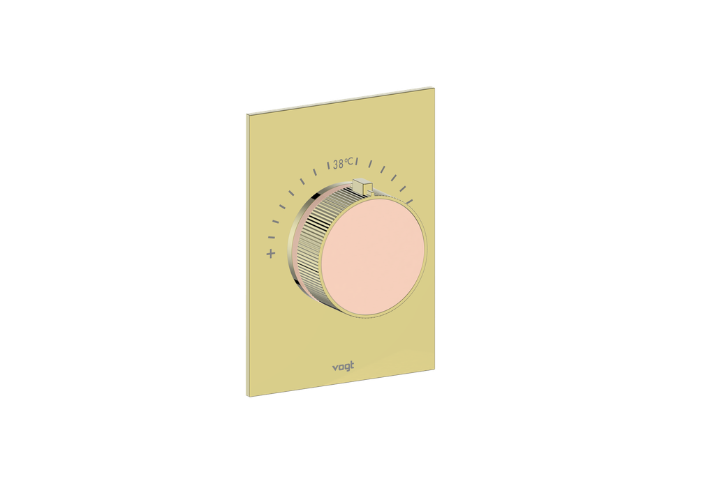 Brushed Gold / Blush Pink
