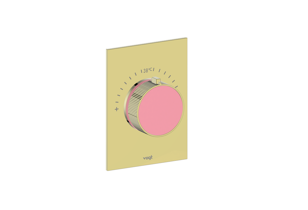 Brushed Gold / Rose Pink