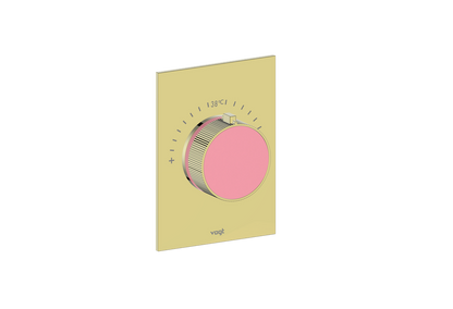 Brushed Gold / Rose Pink