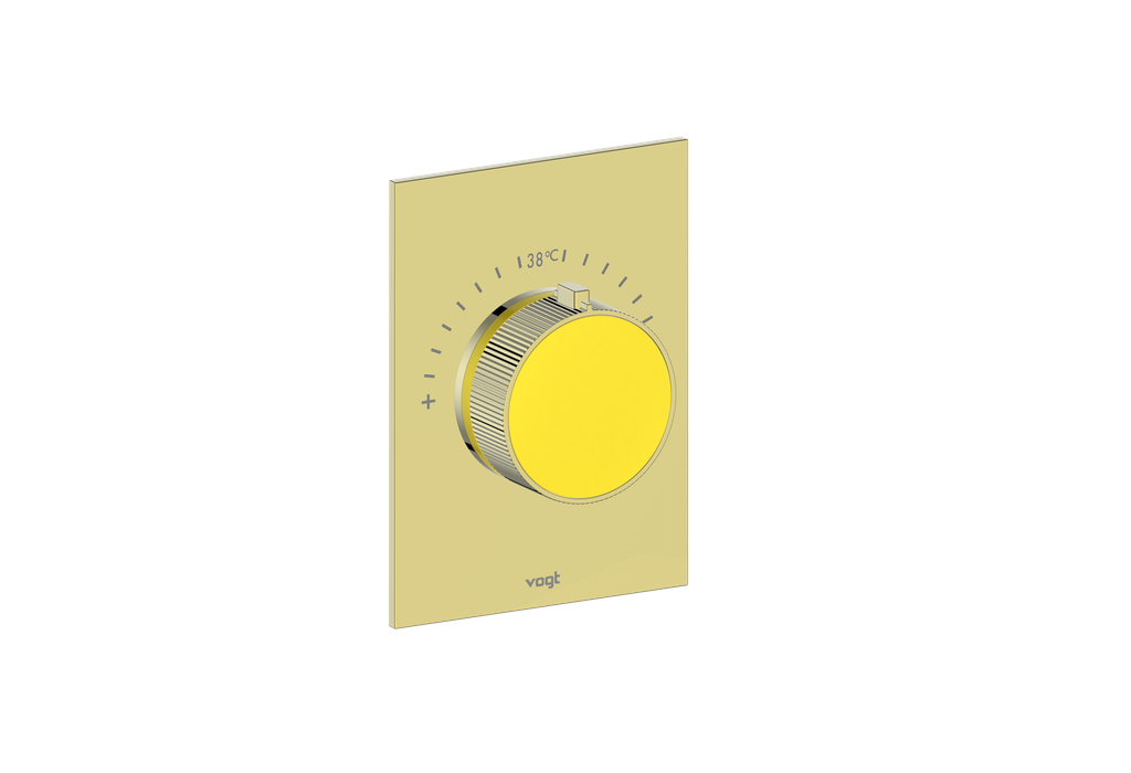 Brushed Gold / Sunshine Yellow