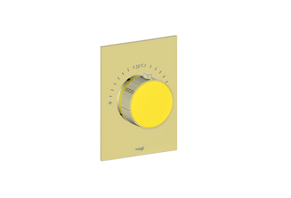 Brushed Gold / Sunshine Yellow