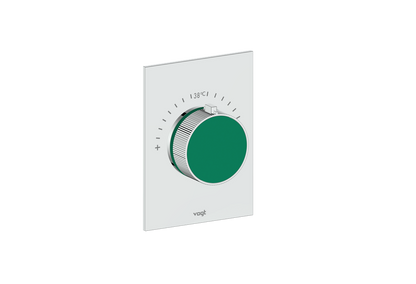Polished Chrome / Emerald Green