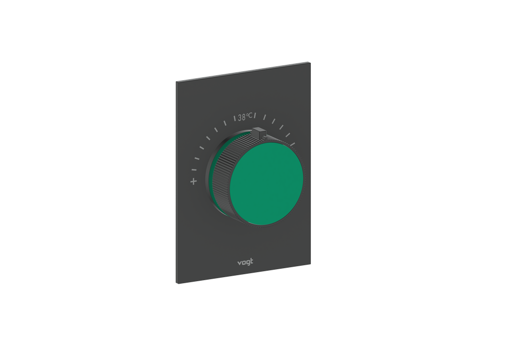 Matte Black / Emerald Green