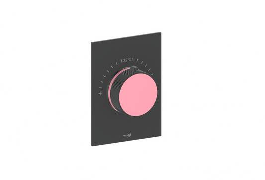 Matte Black / Rose Pink
