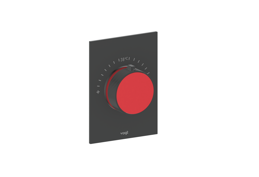 Matte Black / Tango Red