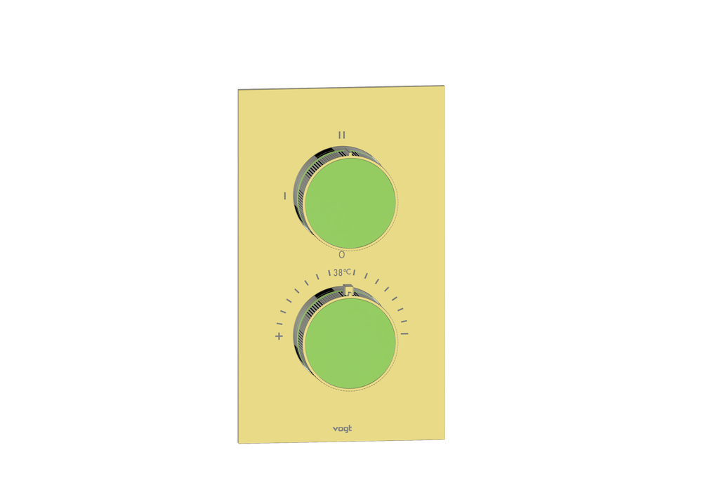 Moon / Lime Green