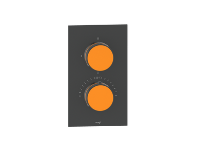 Moon / Orange Burst
