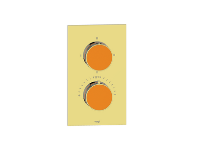 Moon / Orange Burst