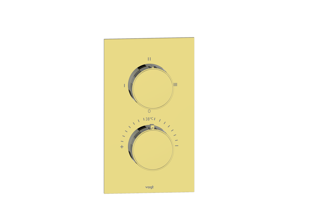 Moon / Brushed Gold