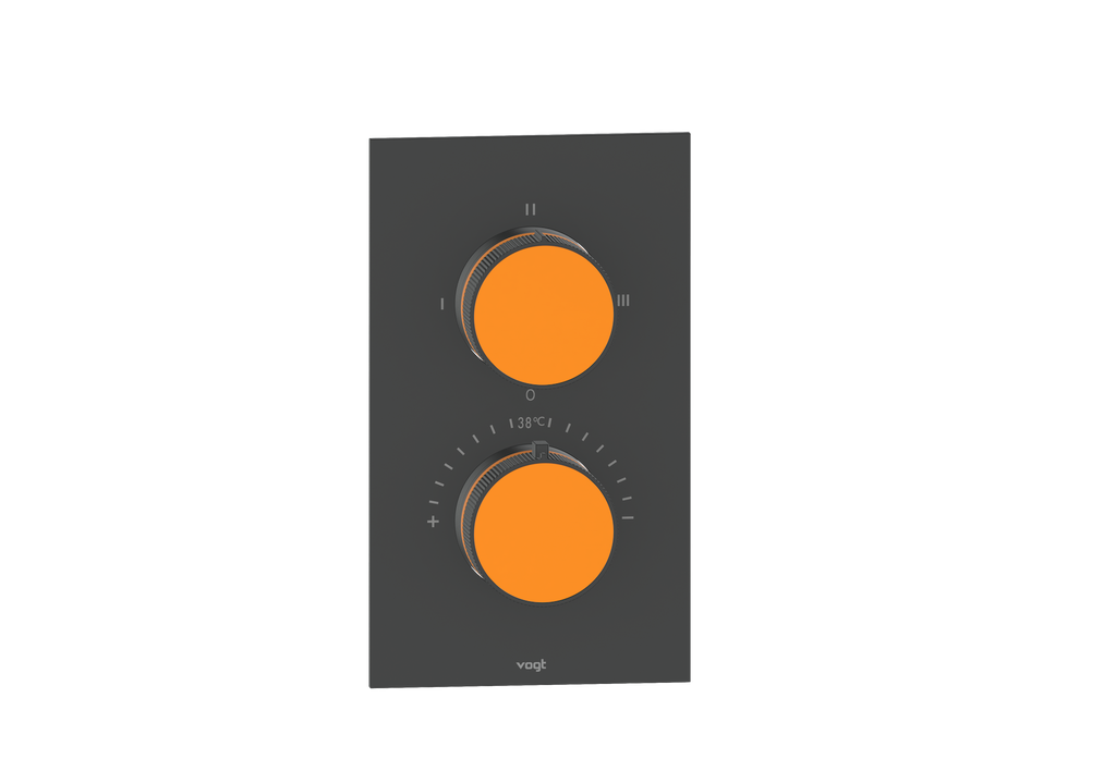 Moon / Orange Burst