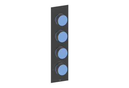 Moon / Azure Blue