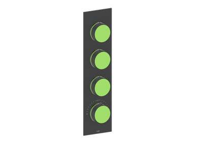 Moon / Lime Green