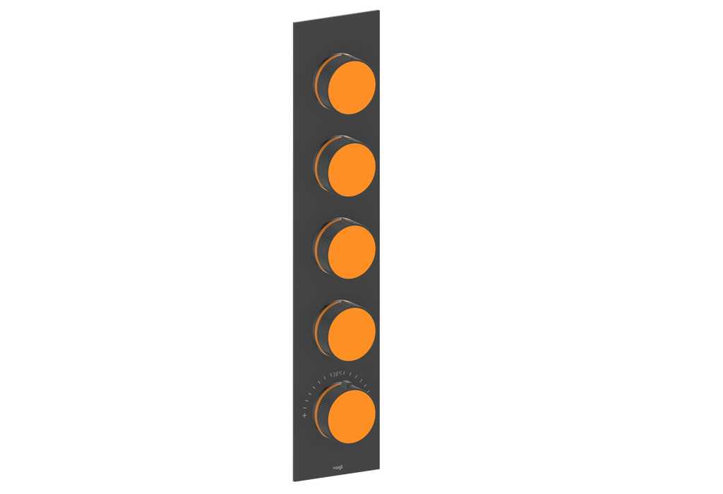 Moon / Orange Burst