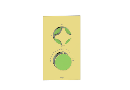 Crescent / Lime Green