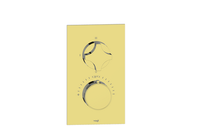 Crescent / Brushed Gold
