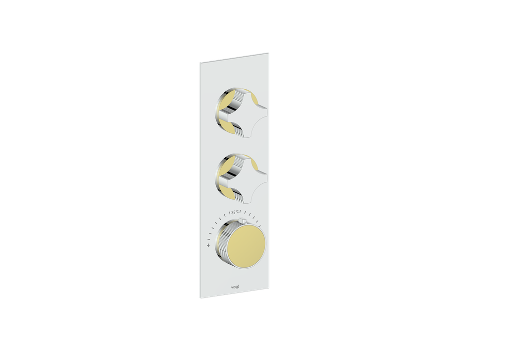 Crescent / Brushed Gold