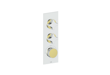 Crescent / Brushed Gold