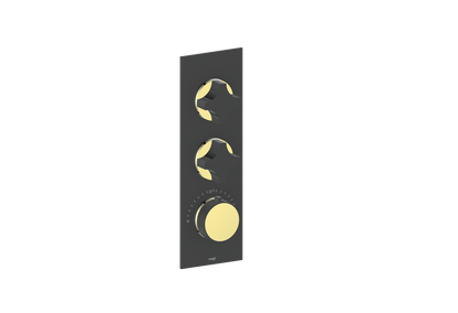 Crescent / Brushed Gold