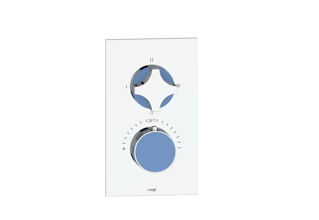 Crescent / Azure Blue