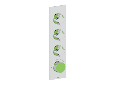Crescent / Lime Green