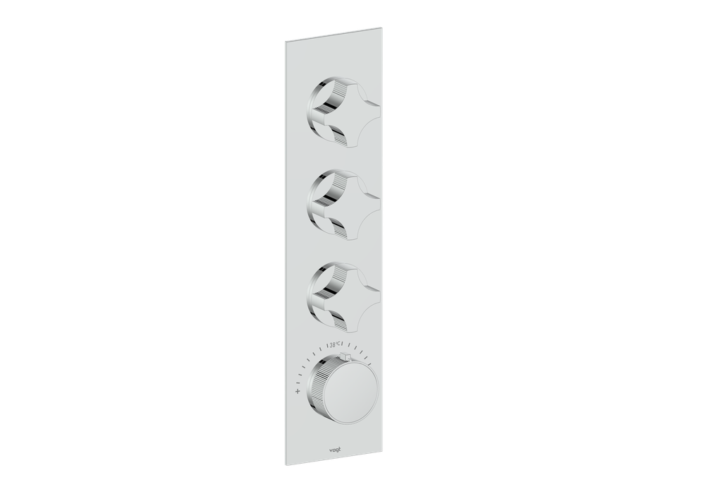 Crescent / Polished Chrome